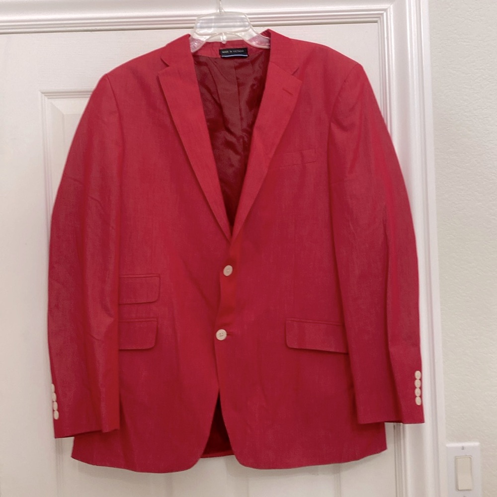 Tommy Hilfiger men’s red blazer size L42